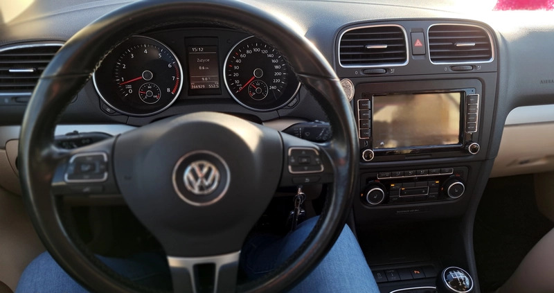 Volkswagen Golf cena 26600 przebieg: 167000, rok produkcji 2011 z Gryfino małe 92